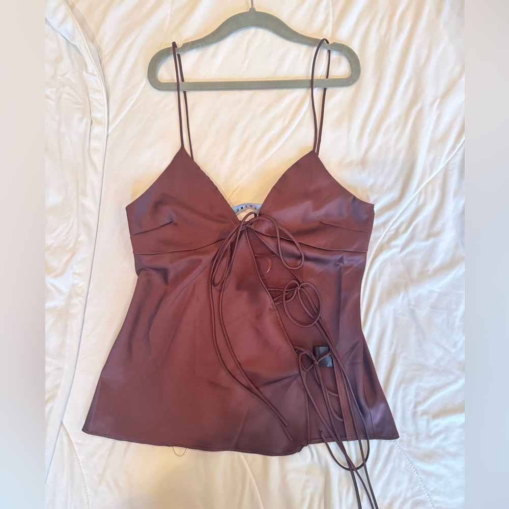 Lioness Chocolate Brown Camisole Top